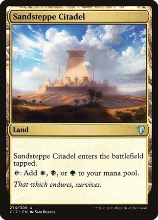 Sandsteppe Citadel [Commander 2017] | Eastridge Sports Cards & Games
