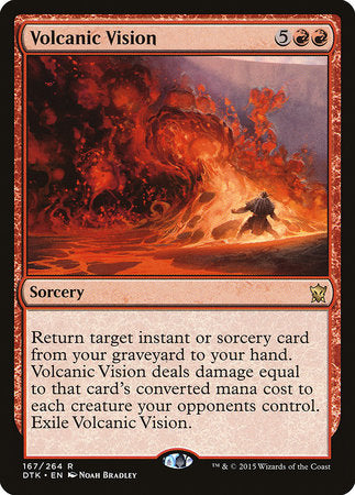 Volcanic Vision [Dragons of Tarkir] | Eastridge Sports Cards & Games