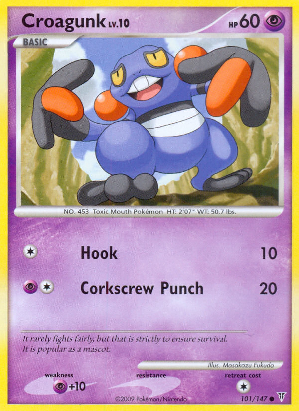 Croagunk (101/147) [Platinum: Supreme Victors] | Eastridge Sports Cards & Games