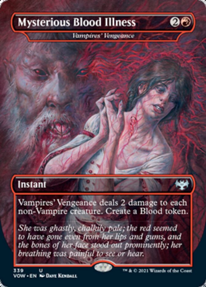 Vampires' Vengeance - Mysterious Blood Illness [Innistrad: Crimson Vow] | Eastridge Sports Cards & Games