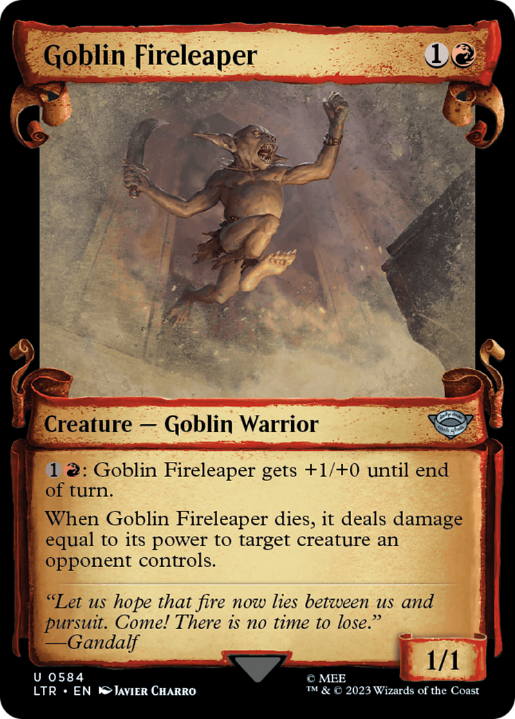 Goblin Fireleaper [The Lord of the Rings: Tales of Middle-Earth Showcase Scrolls] | Eastridge Sports Cards & Games