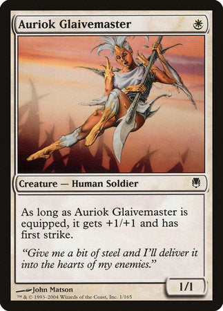 Auriok Glaivemaster [Darksteel] | Eastridge Sports Cards & Games