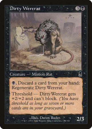 Dirty Wererat [Odyssey] | Eastridge Sports Cards & Games