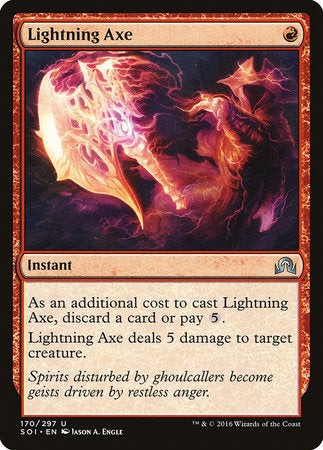 Lightning Axe [Shadows over Innistrad] | Eastridge Sports Cards & Games