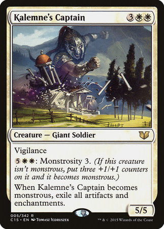 Kalemne's Captain [Commander 2015] | Eastridge Sports Cards & Games
