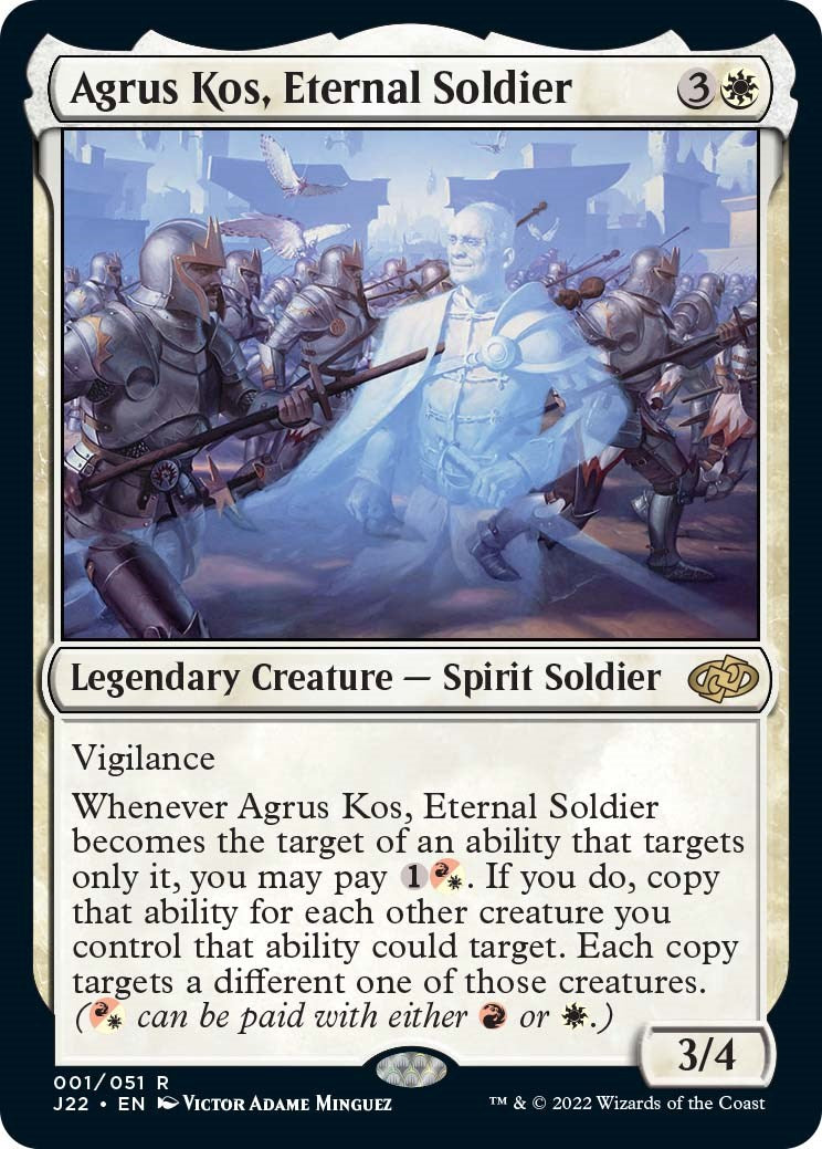 Agrus Kos, Eternal Soldier [Jumpstart 2022] | Eastridge Sports Cards & Games