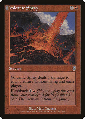 Volcanic Spray [Odyssey] | Eastridge Sports Cards & Games