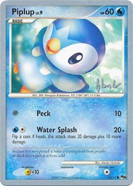 Piplup LV.9 (15/17) (Empotech - Dylan Lefavour) [World Championships 2008] | Eastridge Sports Cards & Games
