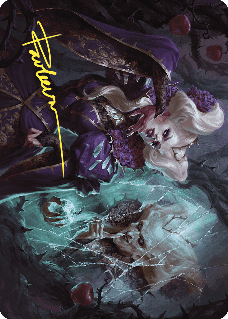 Conceited Witch Art Card (Gold-Stamped Signature) [Wilds of Eldraine Art Series] | Eastridge Sports Cards & Games