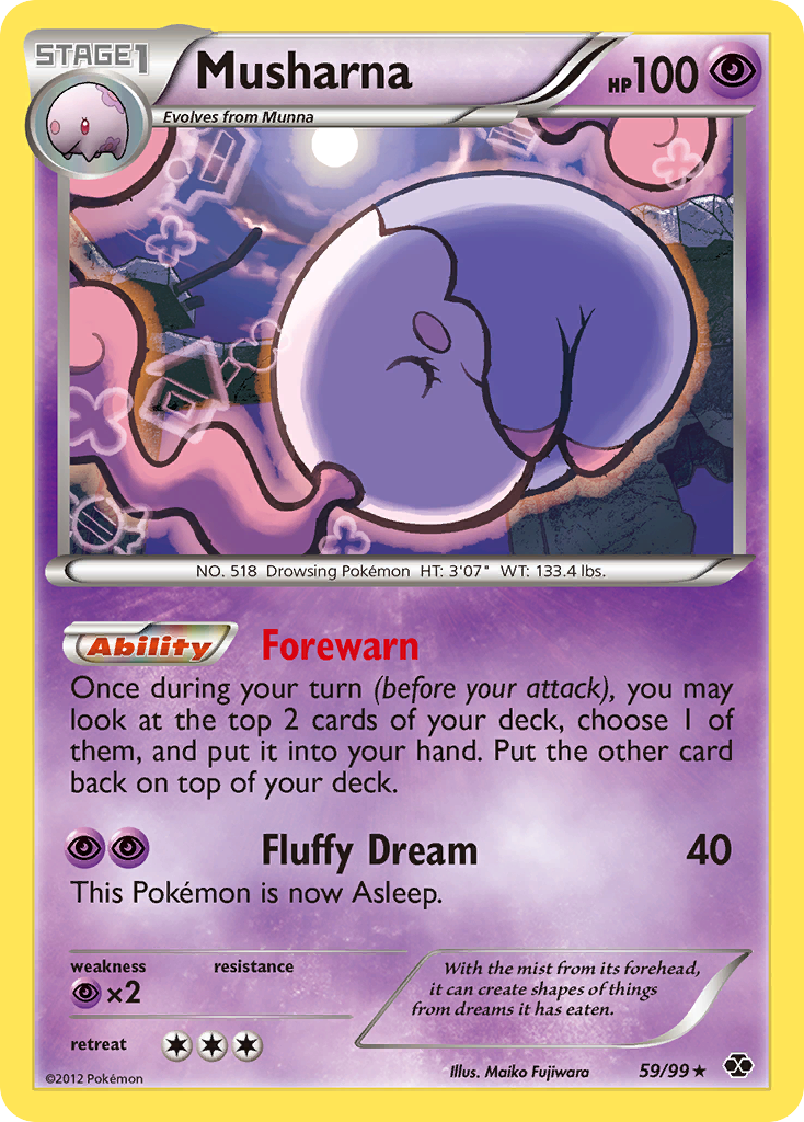 Musharna (59/99) [Black & White: Next Destinies] | Eastridge Sports Cards & Games