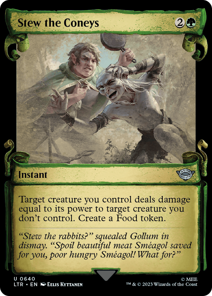 Stew the Coneys [The Lord of the Rings: Tales of Middle-Earth Showcase Scrolls] | Eastridge Sports Cards & Games