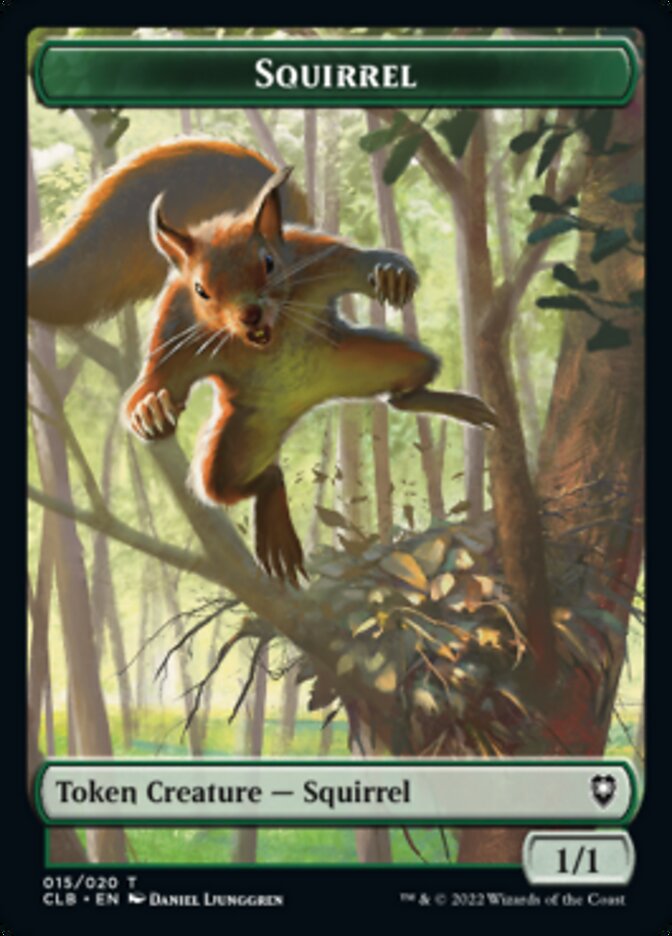 Squirrel Token [Commander Legends: Battle for Baldur's Gate Tokens] | Eastridge Sports Cards & Games