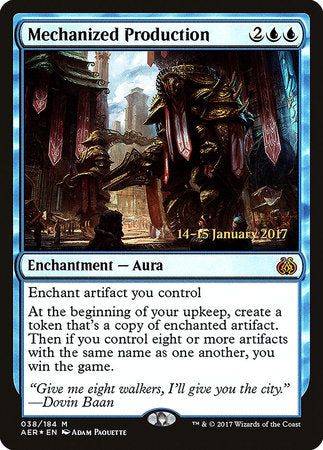 Mechanized Production [Aether Revolt Promos] | Eastridge Sports Cards & Games