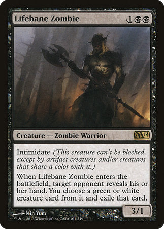 Lifebane Zombie [Magic 2014] | Eastridge Sports Cards & Games