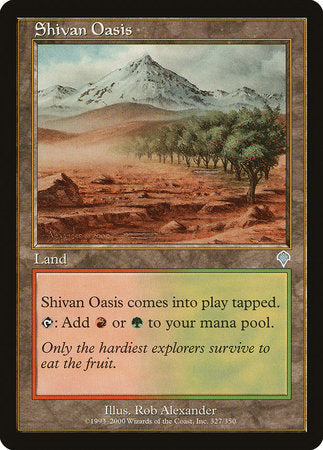 Shivan Oasis [Invasion] | Eastridge Sports Cards & Games