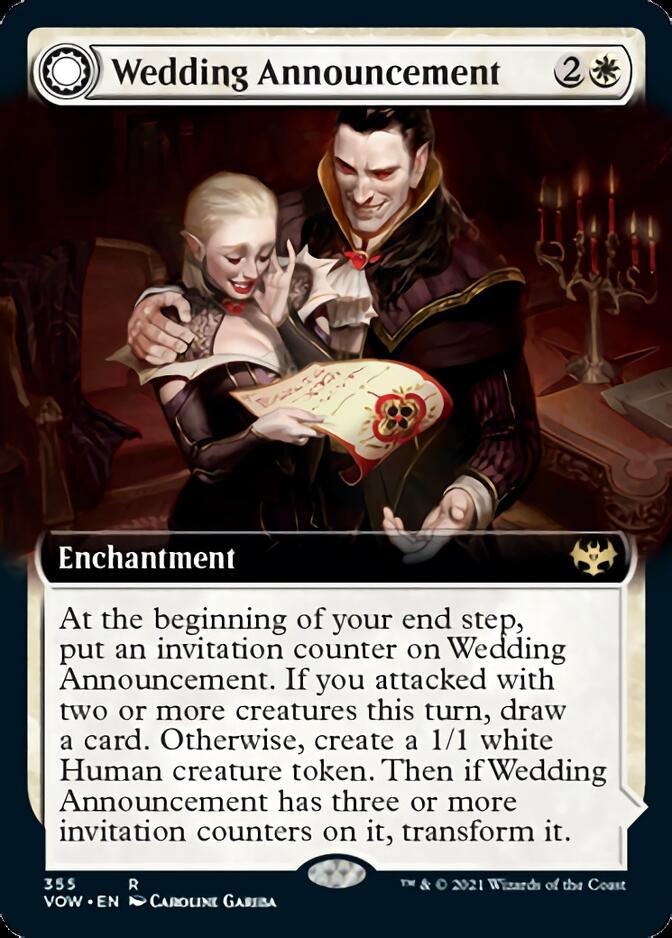 Wedding Announcement // Wedding Festivity (Extended) [Innistrad: Crimson Vow] | Eastridge Sports Cards & Games