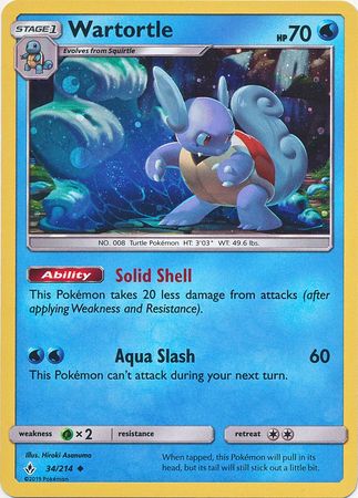 Wartortle (34/214) (Premium Collection Promo) [Sun & Moon: Unbroken Bonds] | Eastridge Sports Cards & Games