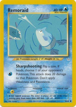 Remoraid (50/64) [Neo Revelation Unlimited] | Eastridge Sports Cards & Games