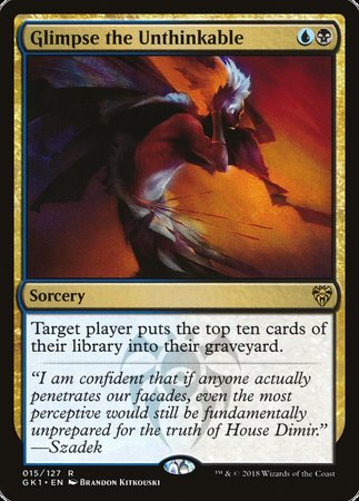 Glimpse the Unthinkable [GRN Guild Kit] | Eastridge Sports Cards & Games