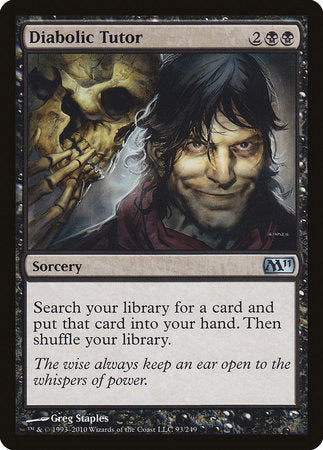 Diabolic Tutor [Magic 2011] | Eastridge Sports Cards & Games