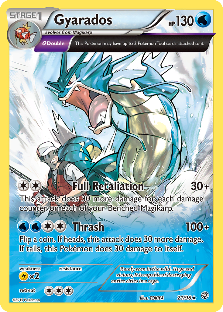 Gyarados (21/98) [XY: Ancient Origins] | Eastridge Sports Cards & Games