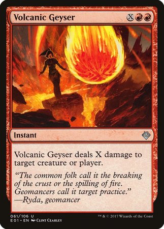 Volcanic Geyser [Archenemy: Nicol Bolas] | Eastridge Sports Cards & Games