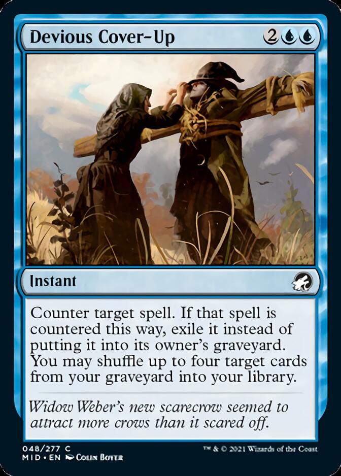 Devious Cover-Up [Innistrad: Midnight Hunt] | Eastridge Sports Cards & Games