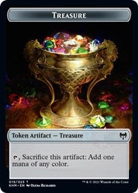 Treasure // Shard Double-sided Token [Kaldheim Tokens] | Eastridge Sports Cards & Games