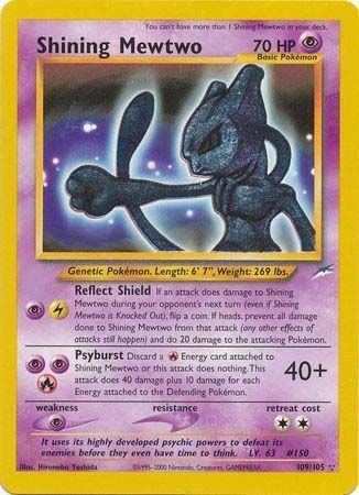 Shining Mewtwo (109/105) [Neo Destiny Unlimited] | Eastridge Sports Cards & Games