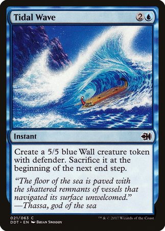 Tidal Wave [Duel Decks: Merfolk vs. Goblins] | Eastridge Sports Cards & Games