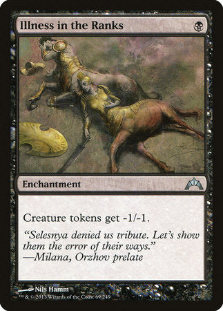 Illness in the Ranks [Gatecrash] | Eastridge Sports Cards & Games