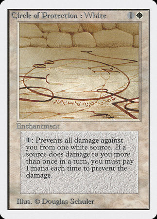 Circle of Protection: White [Unlimited Edition] | Eastridge Sports Cards & Games