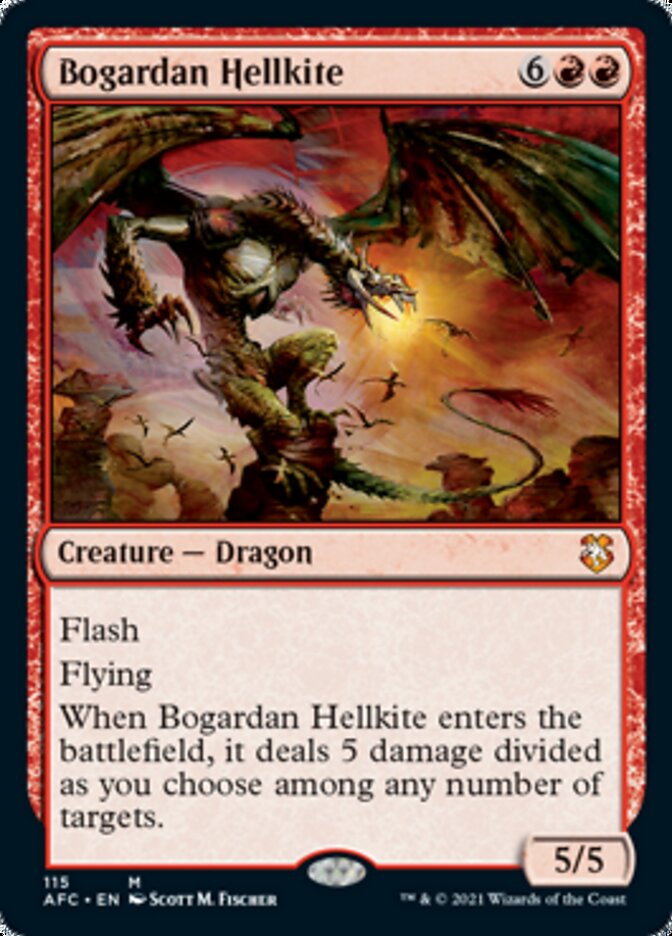 Bogardan Hellkite [Dungeons & Dragons: Adventures in the Forgotten Realms Commander] | Eastridge Sports Cards & Games