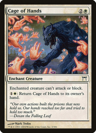 Cage of Hands [Champions of Kamigawa] | Eastridge Sports Cards & Games