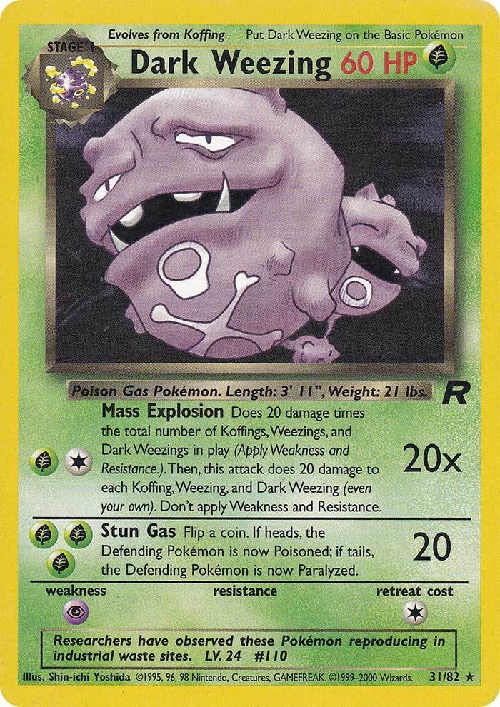 Dark Weezing (31/82) [Team Rocket Unlimited] | Eastridge Sports Cards & Games