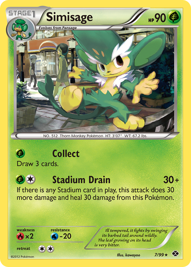 Simisage (7/99) [Black & White: Next Destinies] | Eastridge Sports Cards & Games