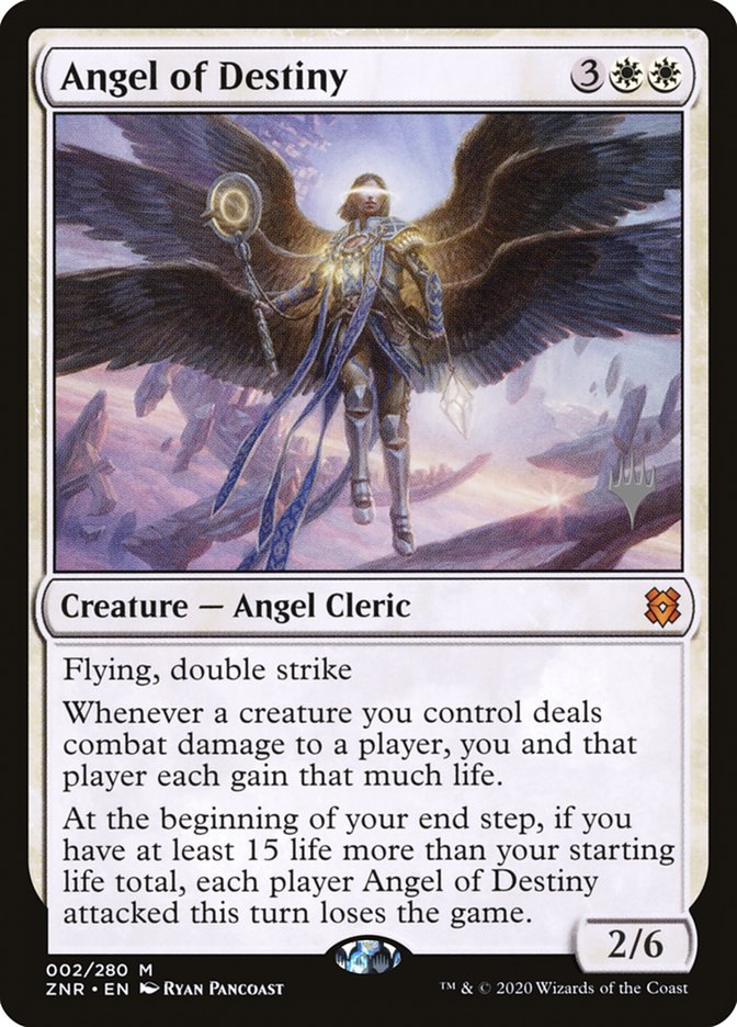 Angel of Destiny (Promo Pack) [Zendikar Rising Promos] | Eastridge Sports Cards & Games