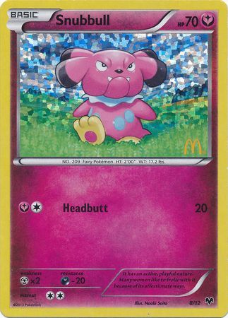 Snubbull (8/12) [McDonald's Promos: 2014 Collection] | Eastridge Sports Cards & Games