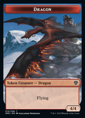 Phyrexian // Dragon Double-sided Token [Dominaria United Tokens] | Eastridge Sports Cards & Games