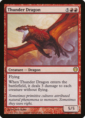 Thunder Dragon [Duel Decks: Knights vs. Dragons] | Eastridge Sports Cards & Games