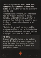 Booster Sleuth (Magic Minigame) [Kamigawa: Neon Dynasty Minigame] | Eastridge Sports Cards & Games