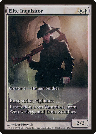 Elite Inquisitor [Innistrad Promos] | Eastridge Sports Cards & Games