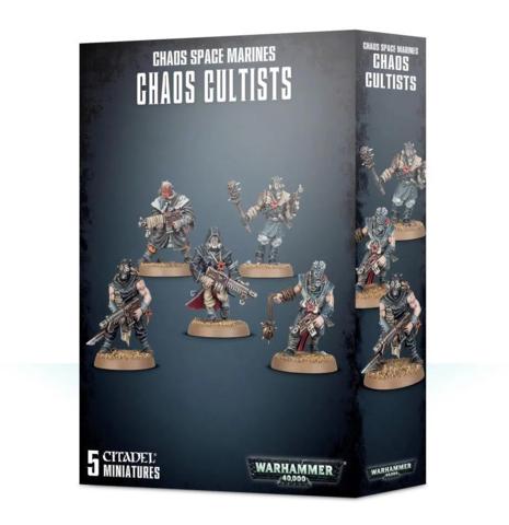Easy to Build: Chaos Space Marines Chaos Cultists | Eastridge Sports Cards & Games
