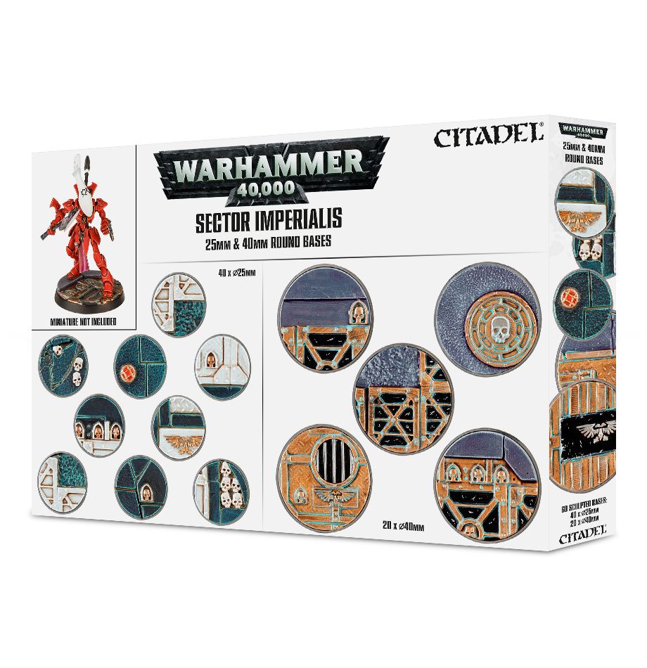 Sector Imperialis 25mm & 40mm Base Pack | Eastridge Sports Cards & Games