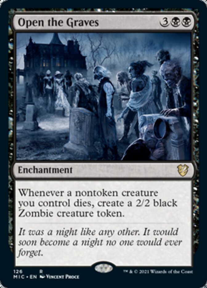 Open the Graves [Innistrad: Midnight Hunt Commander] | Eastridge Sports Cards & Games