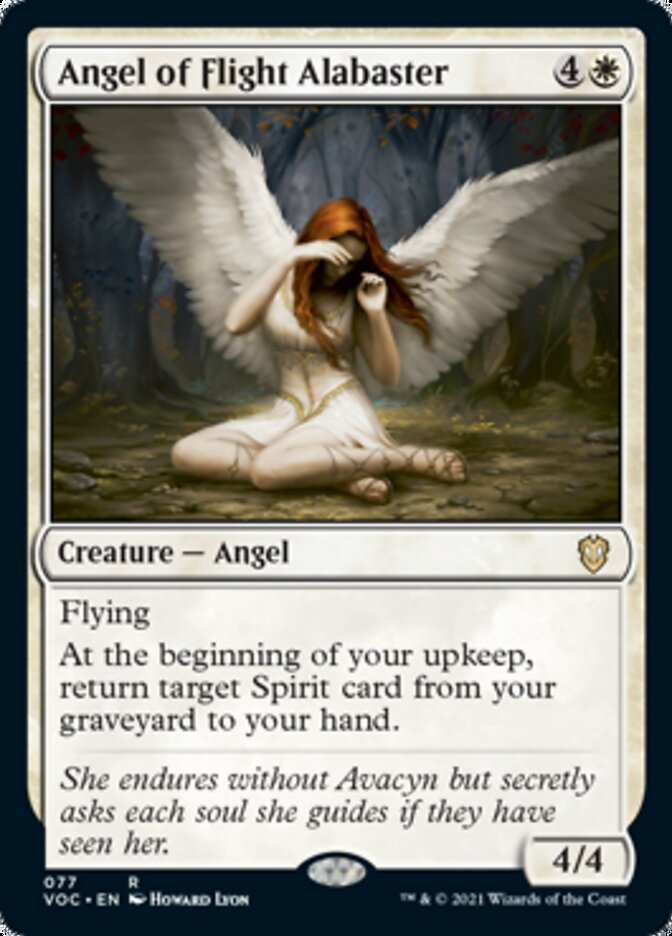 Angel of Flight Alabaster [Innistrad: Crimson Vow Commander] | Eastridge Sports Cards & Games