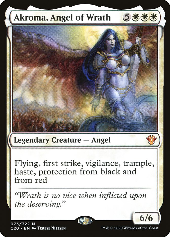 Akroma, Angel of Wrath [Commander 2020] | Eastridge Sports Cards & Games