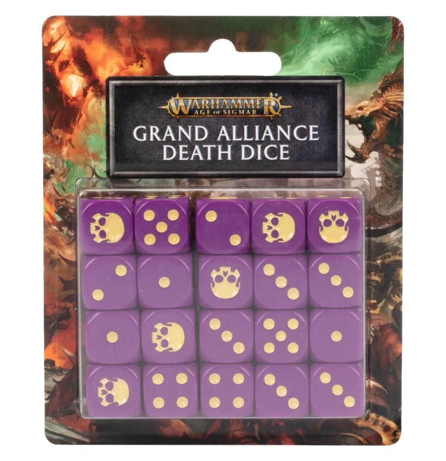 Dice Set - Grand Alliance Death | Eastridge Sports Cards & Games
