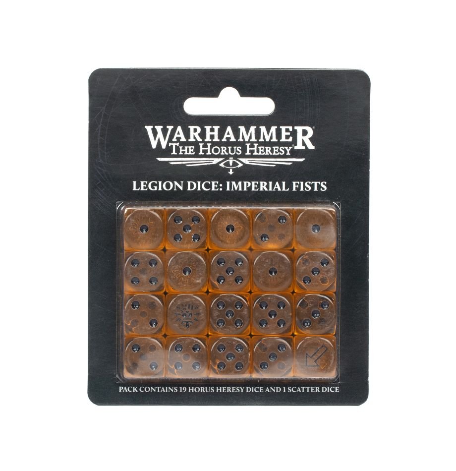 Legion Dice Set: Imperial Fists | Eastridge Sports Cards & Games