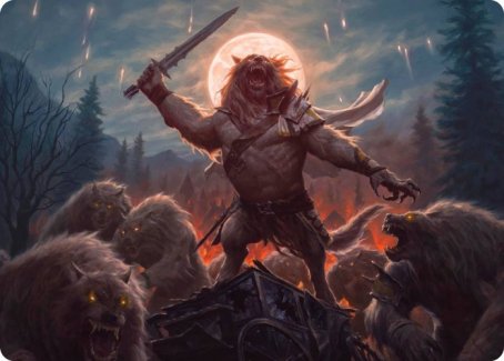 Tovolar, the Midnight Scourge 1 Art Card [Innistrad: Midnight Hunt Art Series] | Eastridge Sports Cards & Games